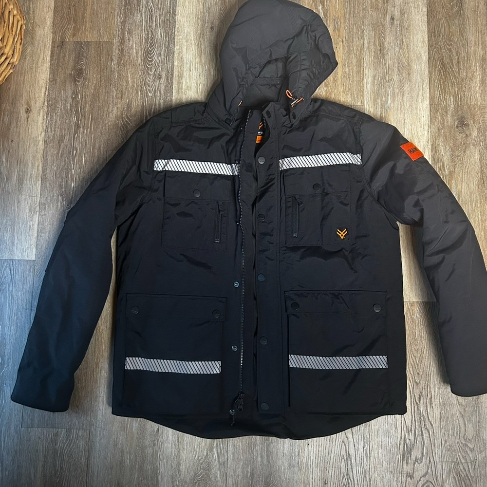HAWX MEN'S HAWX EXTREME CANVAS HOODED JACKET
